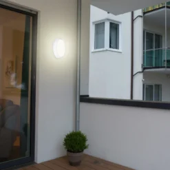 Lámpara de techo LED Pictor, redonda, grado de protección IP54