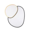 Lámpara de techo LED Rise, negro-oro, 77 x 63 cm, CCT, atenuable