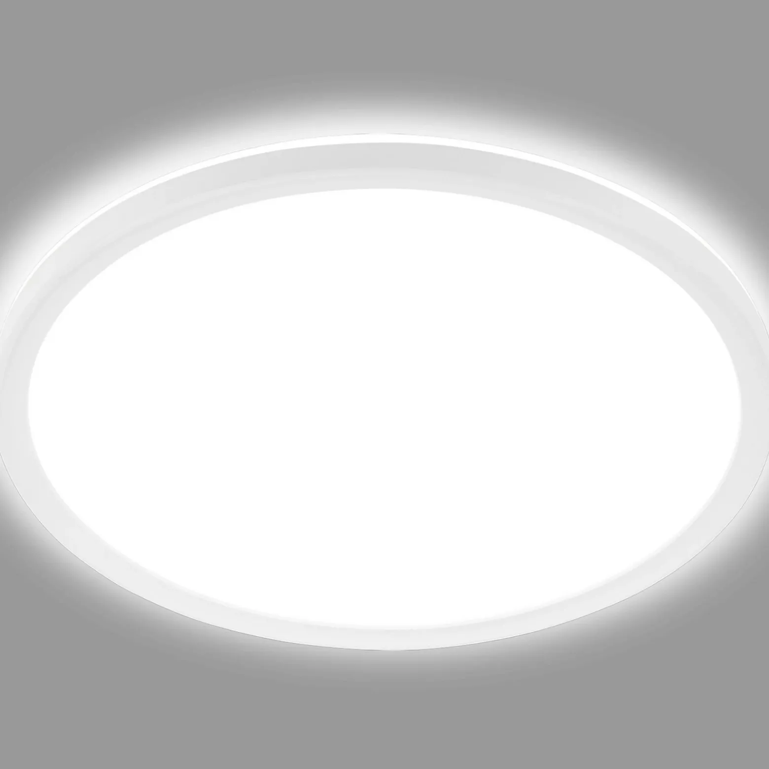 Lámpara de techo LED Slim, redonda, 42cm