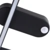 Lámpara de techo LED Yulla de Lindby, 34 cm, negra, con sensor