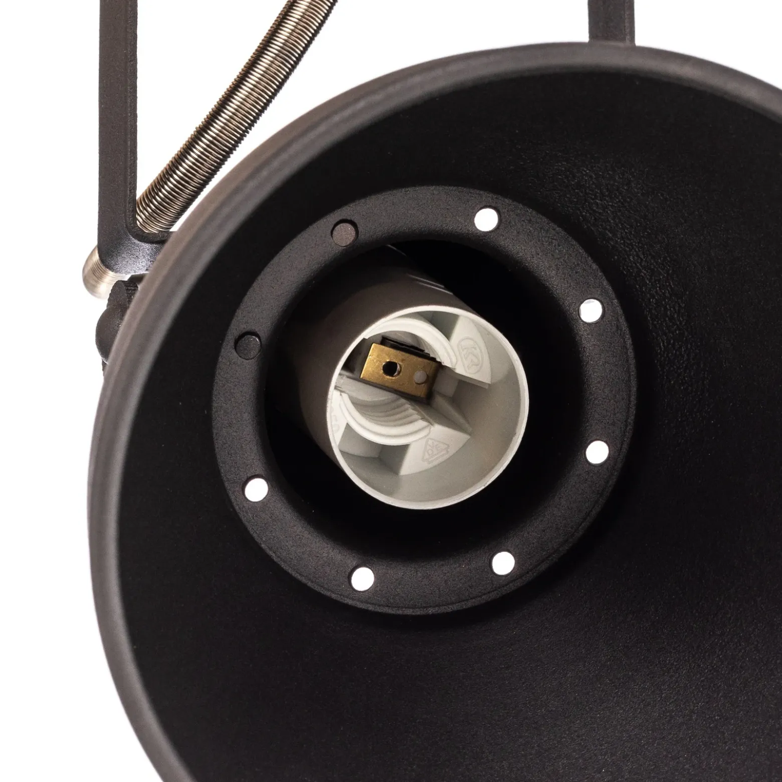 Lámpara de techo Lindby Aylis, 3 luces, 60 cm, negra, madera, E14