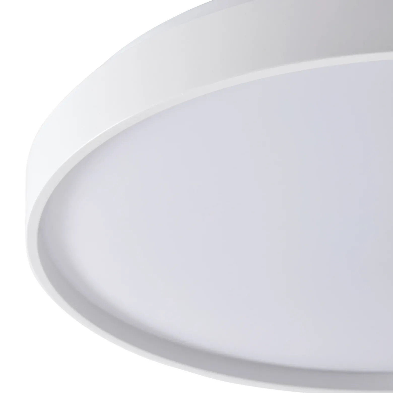 Lámpara de techo Lindby Smart LED Mirren, blanca, metal, CCT, Tuya