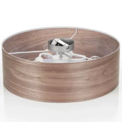 Lámpara de techo Liska de Paulmann en madera de color claro