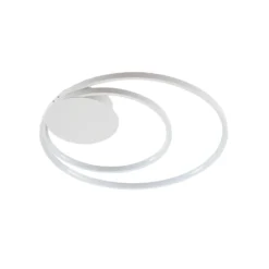 Lámpara de techo Nerwin LED de Lindby, redonda, blanca