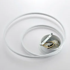 Lámpara de techo Nerwin LED de Lindby, redonda, blanca
