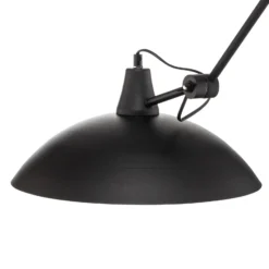 Lámpara de techo 808 orientable, 1 luz, negro/dorado