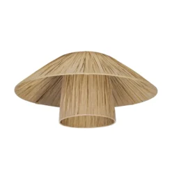 Lámpara de techo OSRAM Decor Bamboo Paper Hat Ø 40 cm, bambú E27