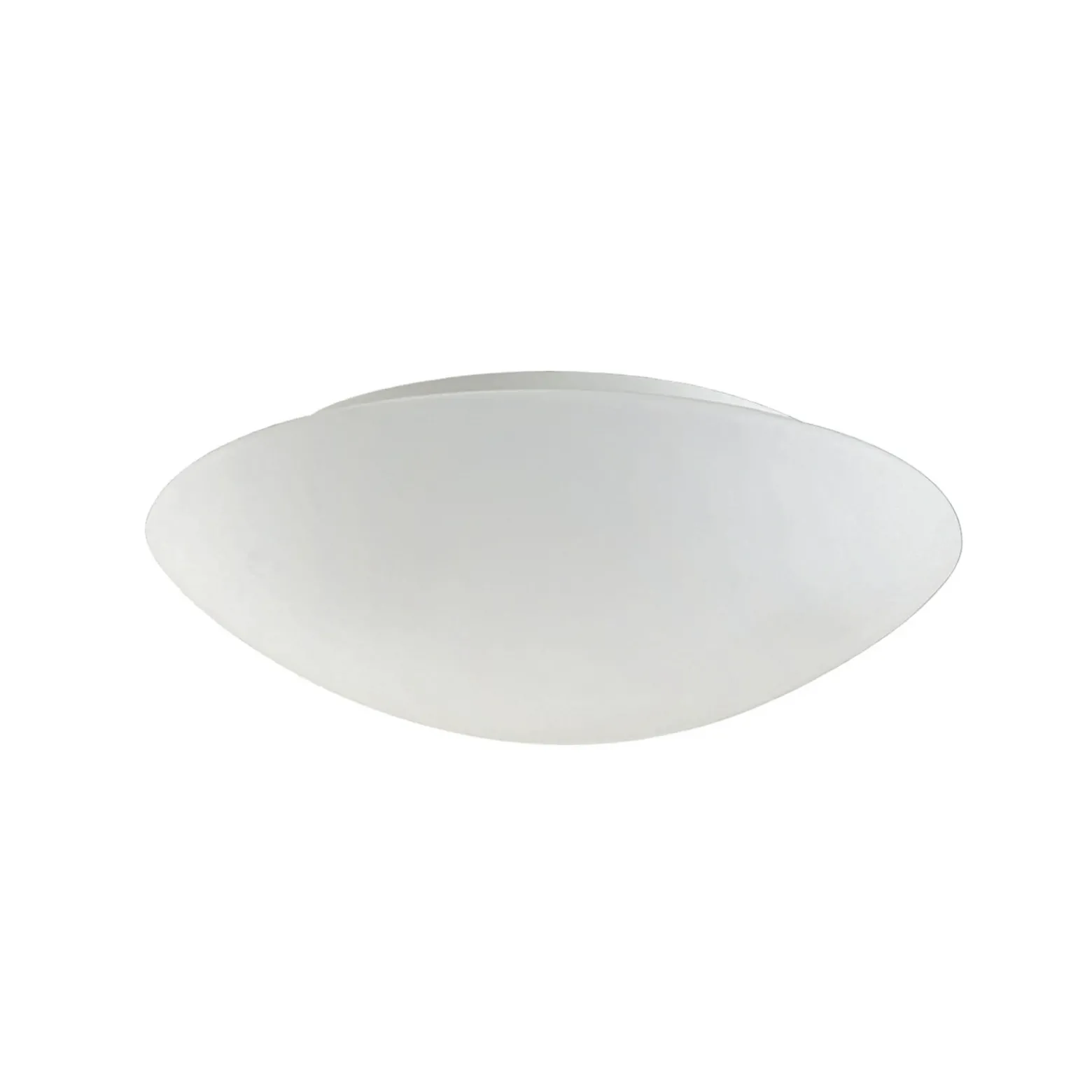 Lámpara de techo Pandora, Ø 46 cm, cristal, blanco