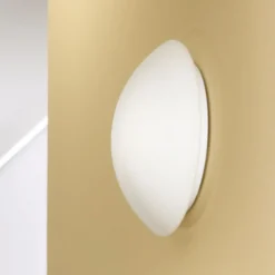 Lámpara de techo Pandora, Ø 30 cm, cristal, blanco