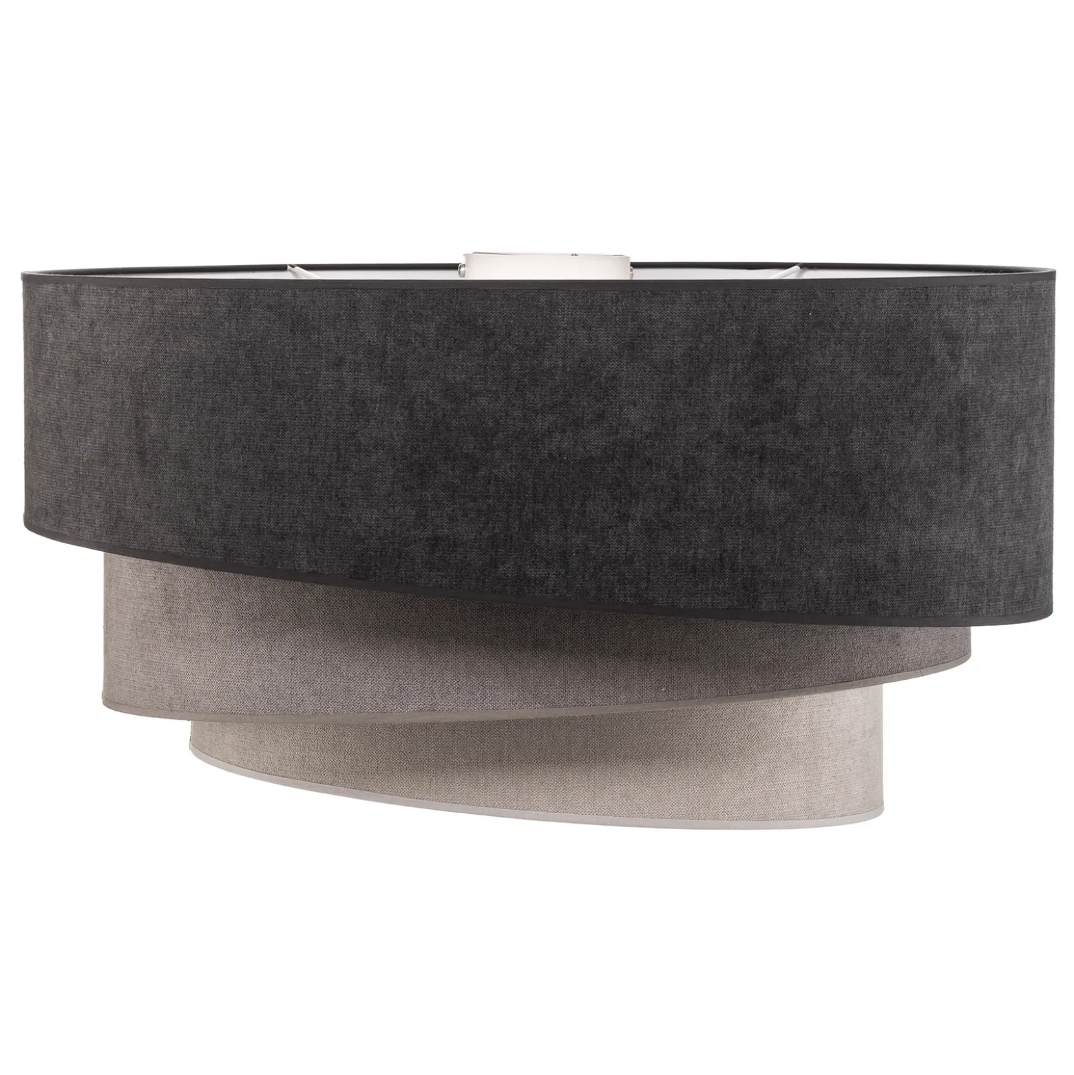 Lámpara de techo Pastell Trio Ø 60 cm en 3 tonos de gris