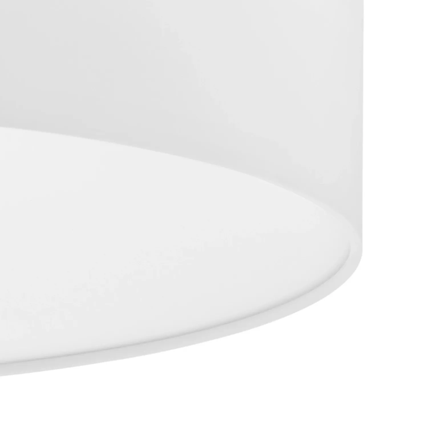 Lámpara de techo Pasteri, blanca, 57 cm