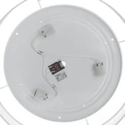 Lámpara de techo Pasteri, blanca, 57 cm