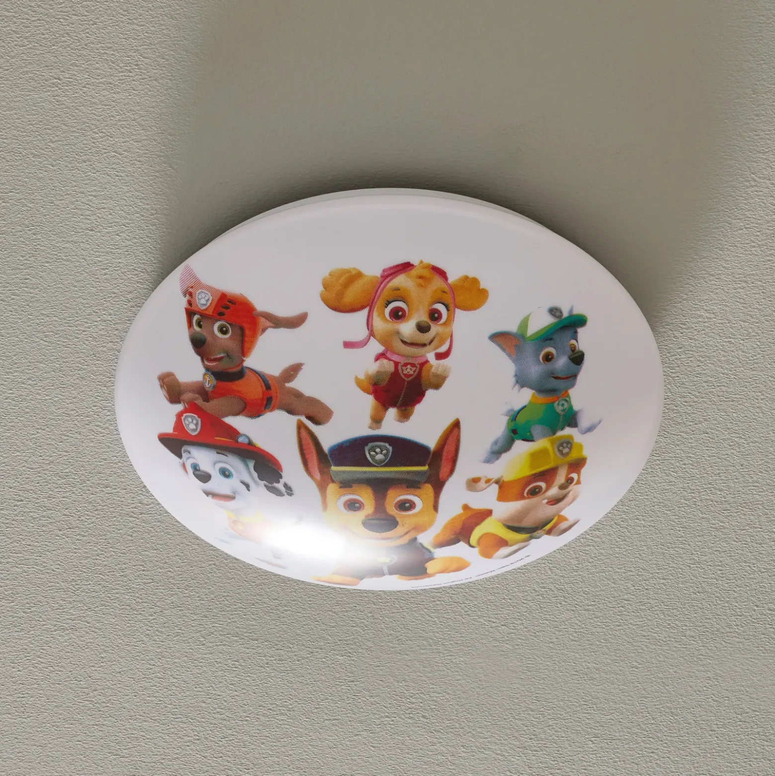 Lámpara de techo Paw Patrol