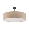 Lámpara de techo Rondo con distancia, crema Ø 60 cm