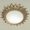 Lámpara de techo Sol oro