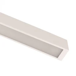 Lámpara de techo Straight blanca 62 cm