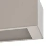 Lámpara de techo Straight blanca 122 cm