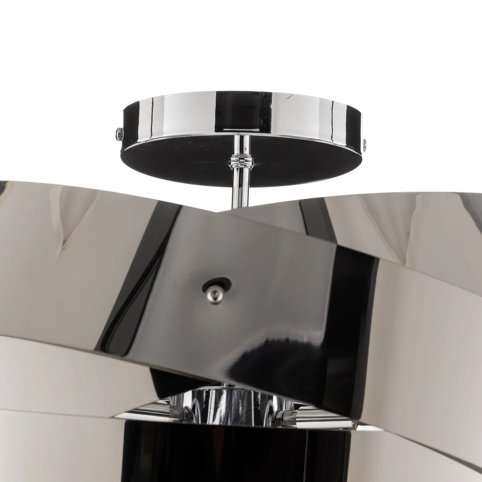 Lámpara de techo Tornado cromo-níquel 50cm