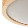 Lámpara de techo Zeus, pino, madera, Ø 27 cm