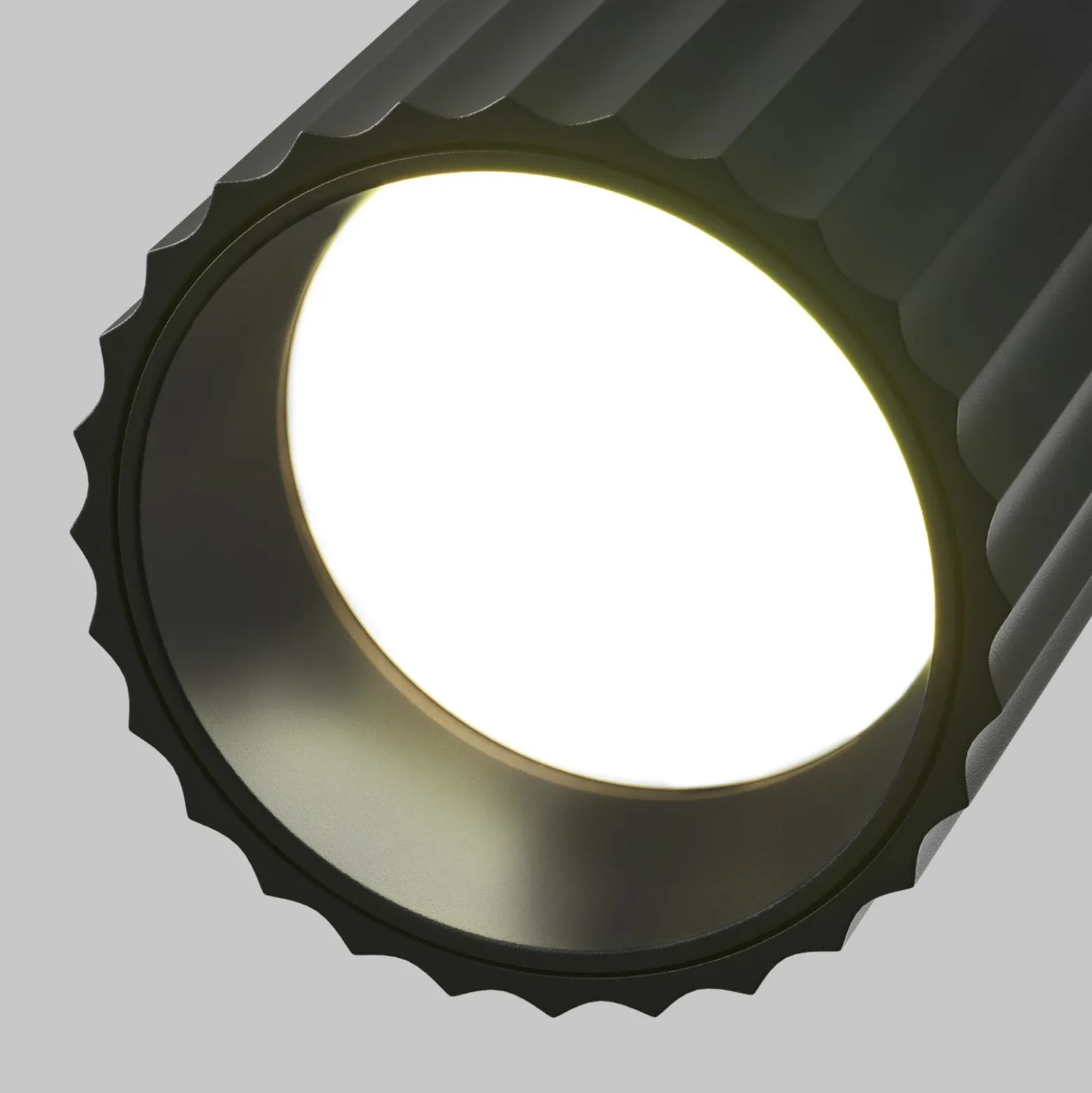 Lámpara empotrable Calipso de Maytoni, negra, orientable, GU10