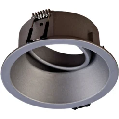 Lámpara empotrable Comfort, redonda, aluminio