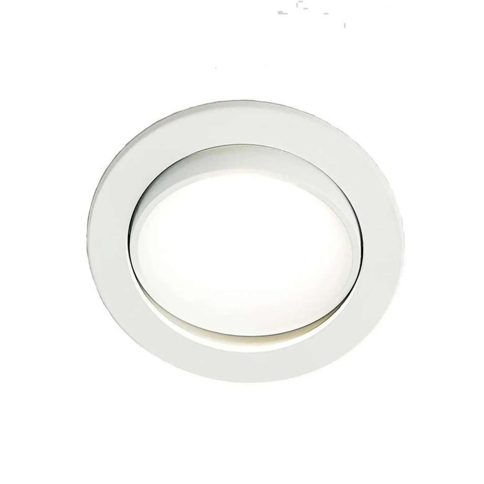 Lámpara empotrable LED Arcchio Katerin, 10 cm, blanca, orientable