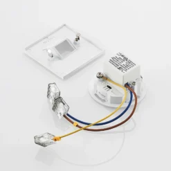 Lámpara empotrable LED Arcchio Vexi, 7,5 cm x 7,5 cm, blanca, CCT