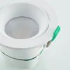Lámpara empotrable LED Arcchio Katerin, blanca, orientable, juego de 3 unidades