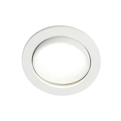Lámpara empotrable LED Arcchio Katerin, 10 cm, blanca, orientable