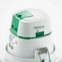 Lámpara empotrable LED Arcchio Katerin, 10 cm, blanca, orientable
