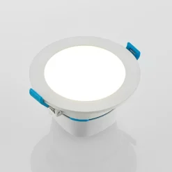 Lámpara empotrable LED Arcchio Milaine, blanca, atenuable, Set de 10