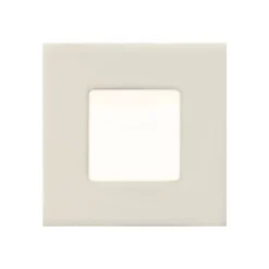 Lámpara empotrable LED blanca Klaus para cajas empotrables