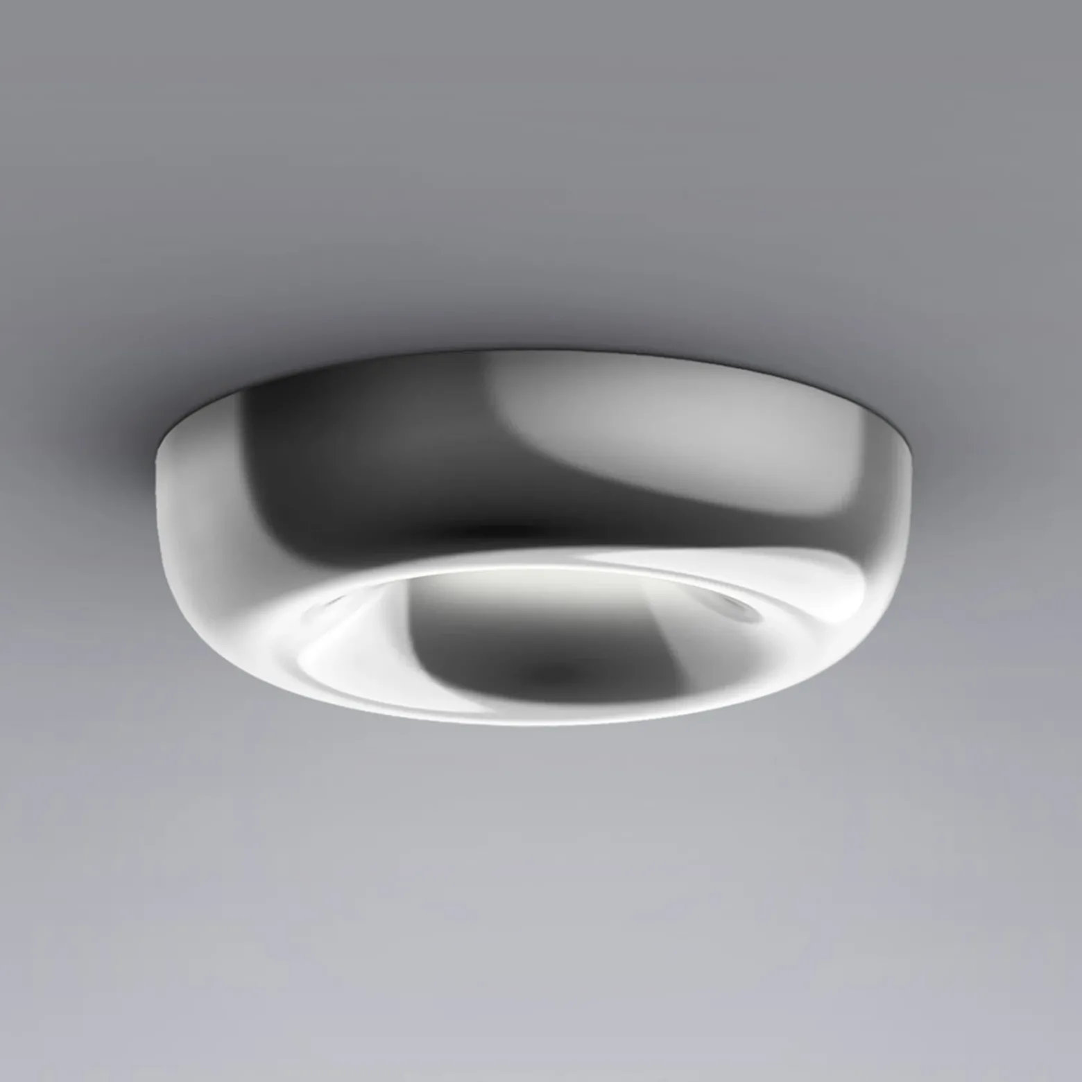 Lámpara empotrable LED Cavity Recessed de Serien Lighting, aluminio, atenuable.