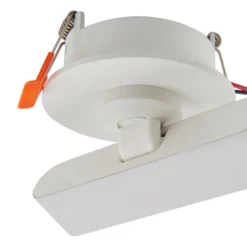 Lámpara empotrable LED Eldrin de Lindby, blanca, barra de luz, 13,1 cm