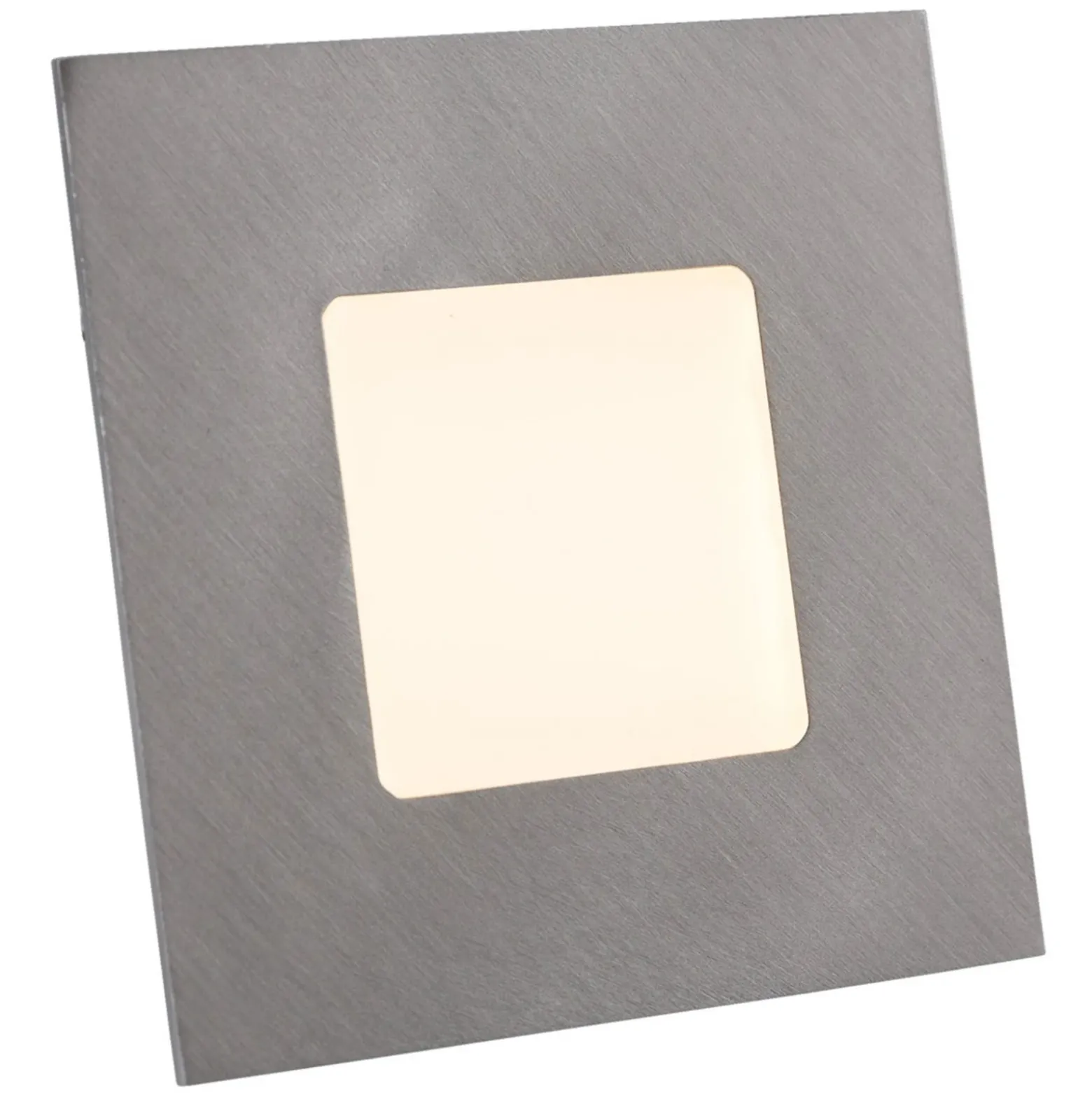 Lámpara empotrable LED para cajas empotrables, plata