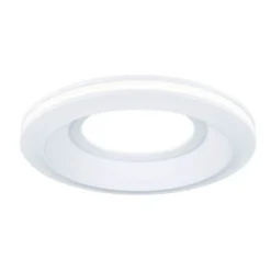Lámpara empotrable LED Paulmann Sormus blanca, Ø 10 cm, IP65, juego de 3