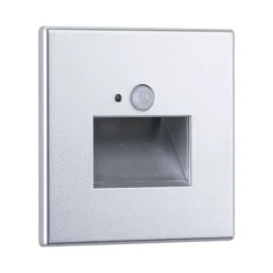 Lámpara empotrable LED Paulmann Edge Quadro Square, cromo mate