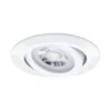 lámpara empotrable LED Paulmann blanca Ø 8 cm 4,8 W 3 niveles de atenuable,