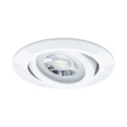 lámpara empotrable LED Paulmann blanca Ø 8 cm 4,8 W 3 niveles de atenuable,