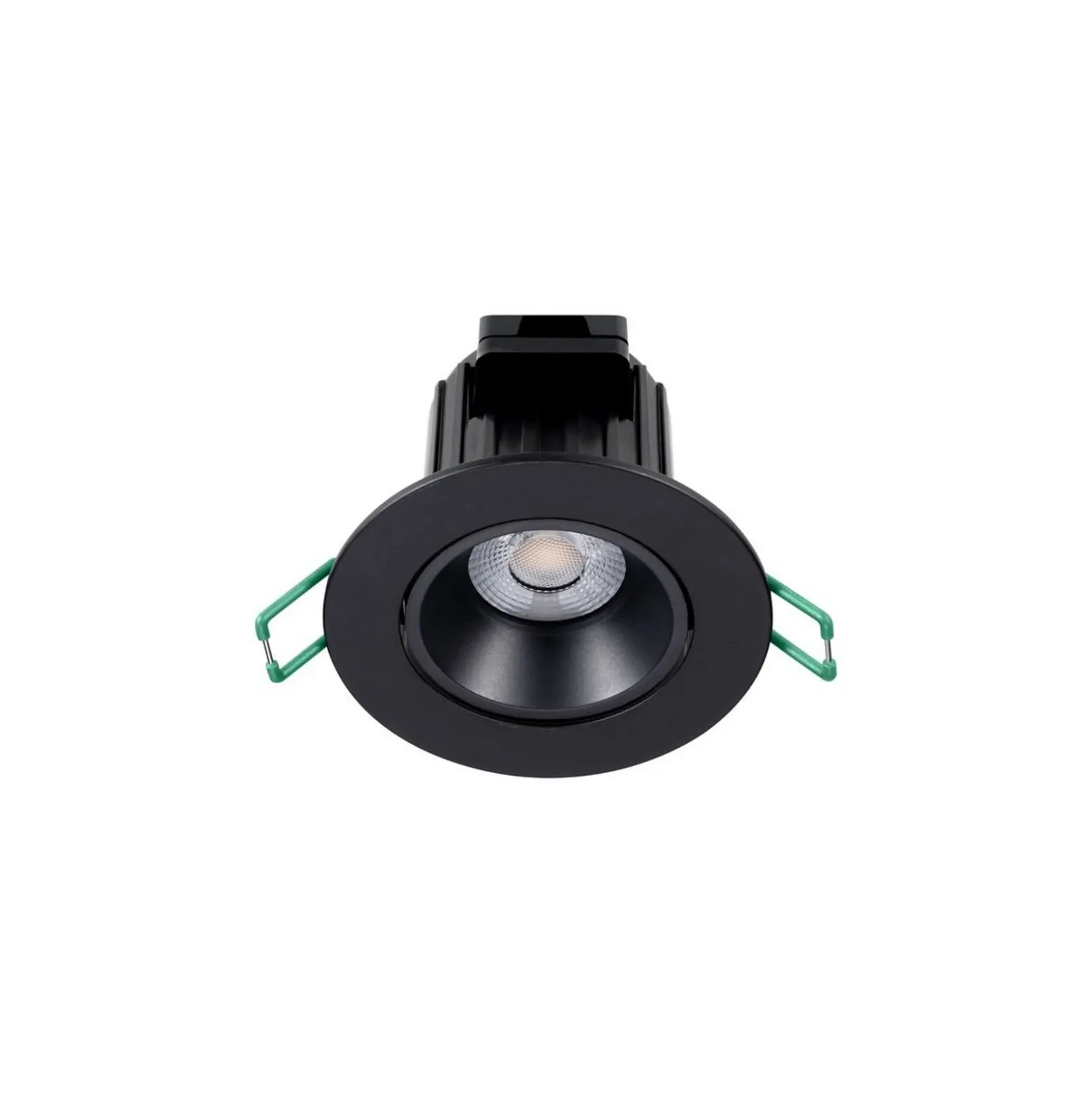 Lámpara empotrable LED Start de Sylvania, negra, IP44, CCT atenuable