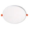 Lámpara empotrable LED Suma, Ø 21,5 cm, blanca, atenuable, IP44