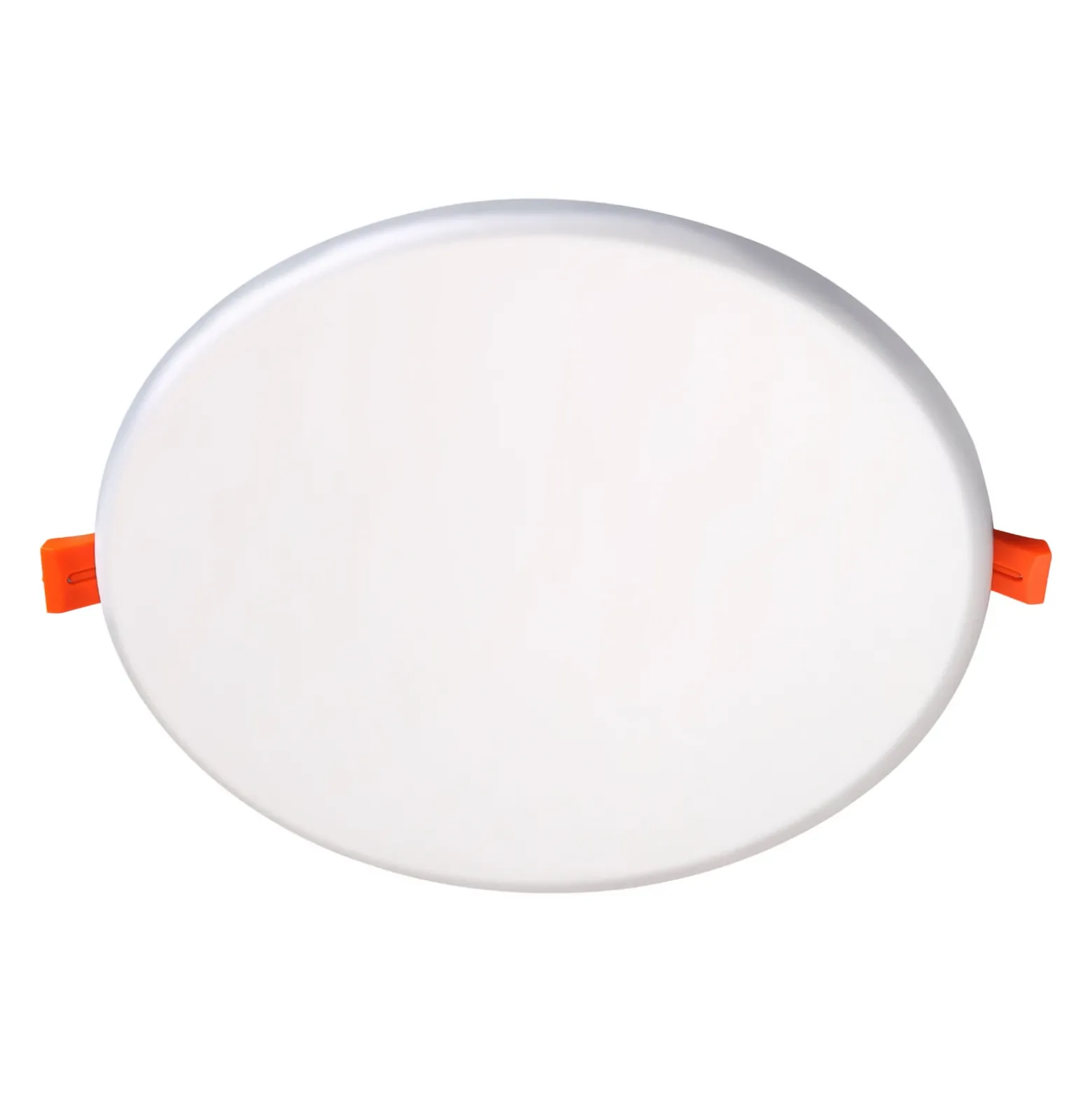 Lámpara empotrable LED Suma, Ø 21,5 cm, blanca, atenuable, IP44