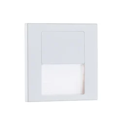 Lámpara empotrable LED Tsaro de Paulmann, blanca, plástico, 2700 K