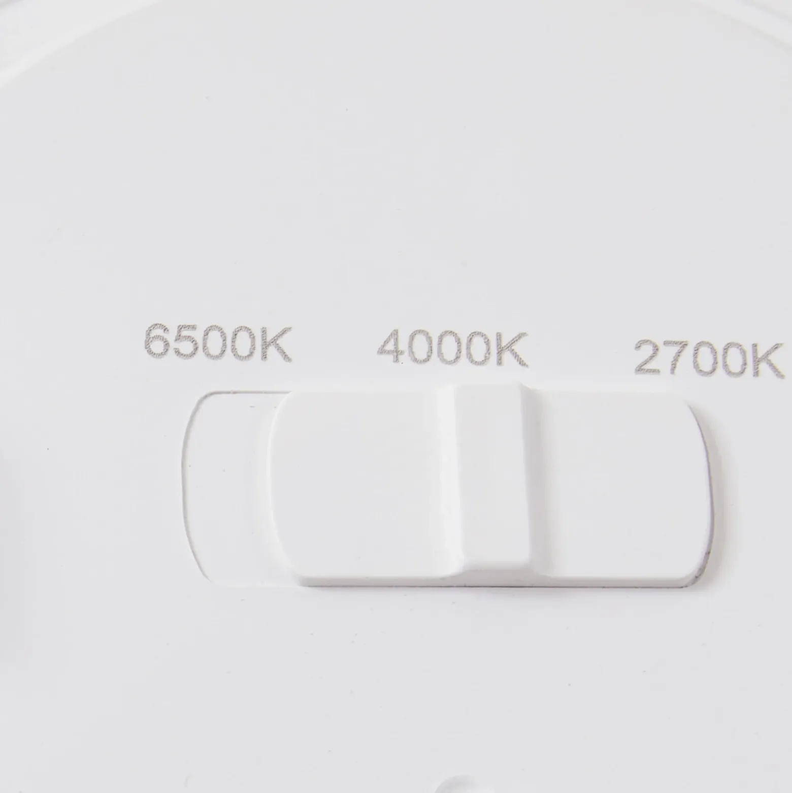 Lámpara empotrable Lindby LED Toka, 4,9 W, blanco, plástico, CCT