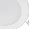Lámpara empotrable Lindby LED Toka, 6,5 W, blanca, plástico, CCT