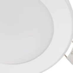 Lámpara empotrable Lindby LED Toka, 6,5 W, blanca, plástico, CCT