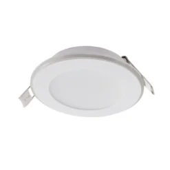 Lámpara empotrable Lindby LED Toka, 6,5 W, blanca, plástico, CCT