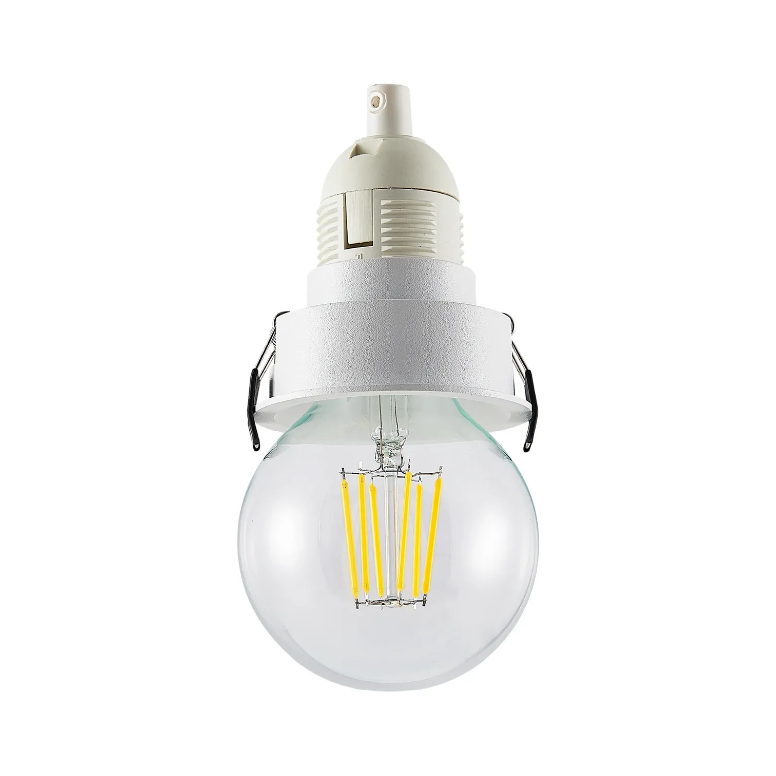 Lámpara empotrable Molto Luce Willi 68R, blanca, aluminio, E27
