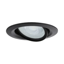 Lámpara empotrable Paulmann Nova Plus negra Ø 9 cm GU5.3/GU10 IP65
