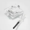 Lámpara empotrable Prios LED Helina, blanca, 11,5 cm, atenuable
